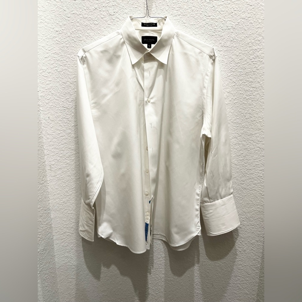 John W. Nordstrom Classic Ivory Dress Shirt
